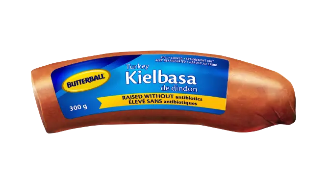 Butterball turkey kielbasa product image.