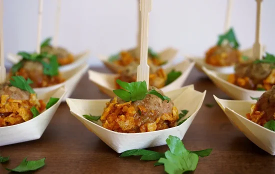 Boulettes de dinde hachée en croûte barbecue