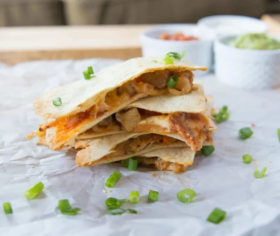 Quesadillas à la dinde