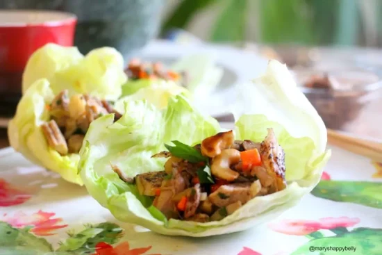 Chinese Turkey Lettuce Wraps