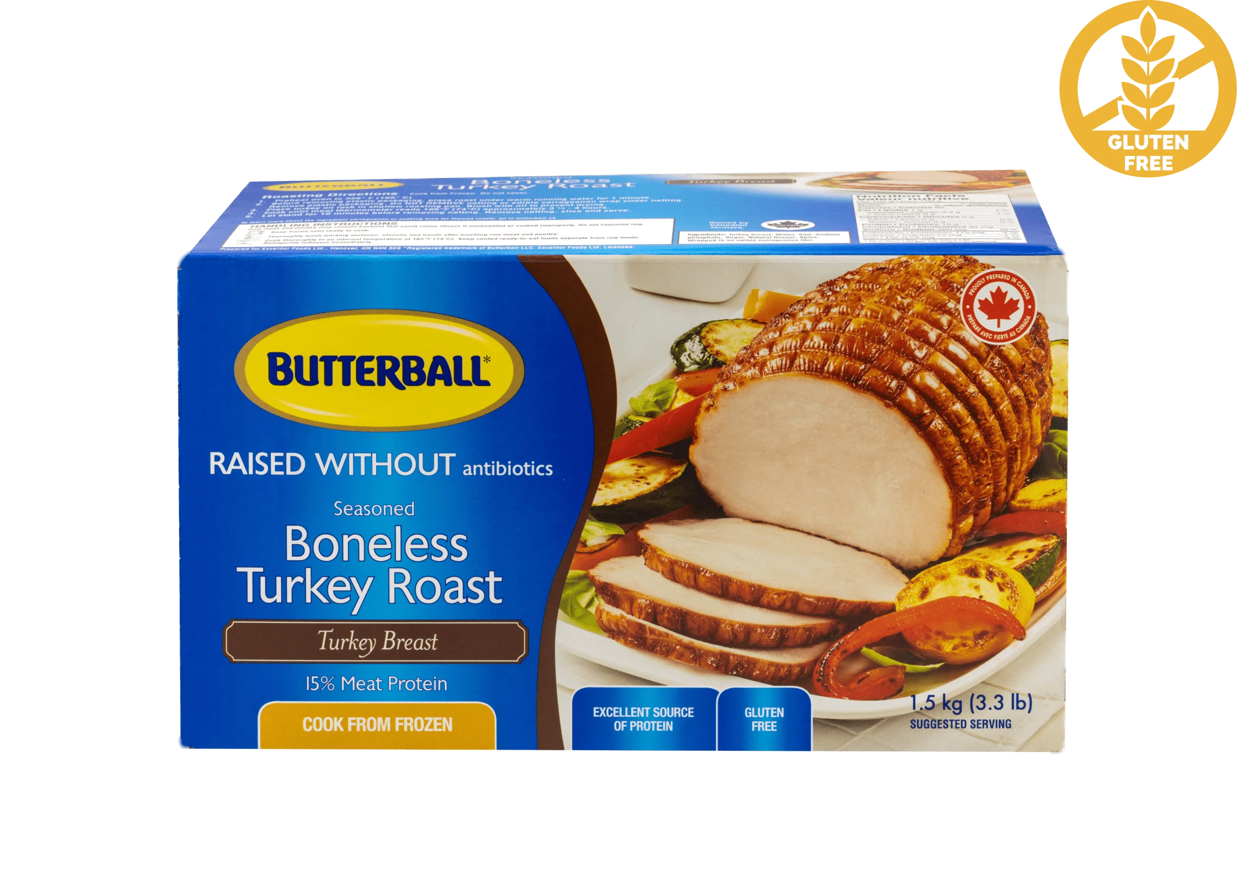 Naturally inspired turkey breast roast.