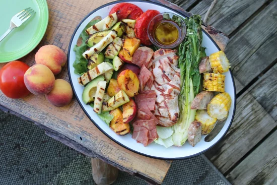 Grilled Summer Cobb Salad