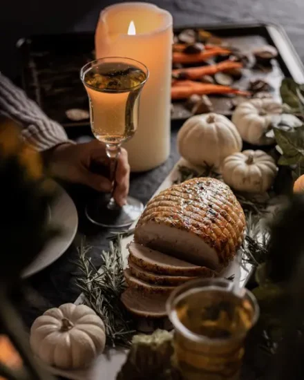 BUTTER, HERBS AND GARLIC TURKEY ROAST