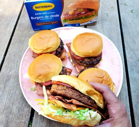 Butterball Turkey BLT Burger