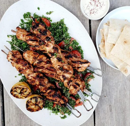 Egyptian Turkey Kebabs