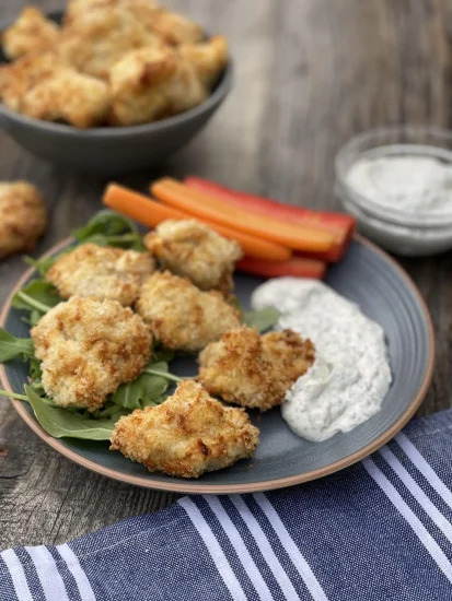 Air-Fryer Turkey Popcorn