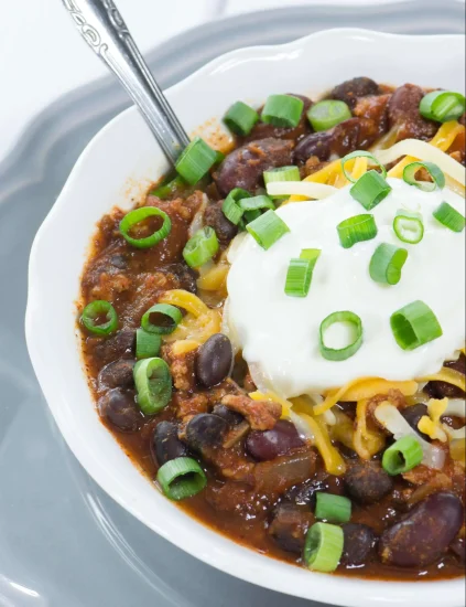 Chili de dinde sur le pouce