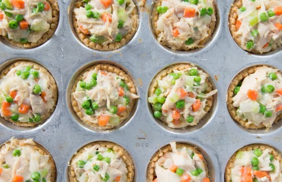 Mini Turkey Pot Pies