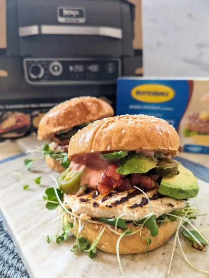 Burgers de dinde à la californienne par le chef Butterball Canada