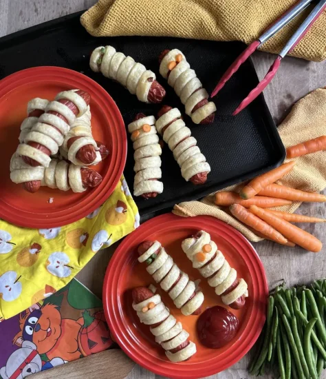 Feuilletés aux saucisses « momie »