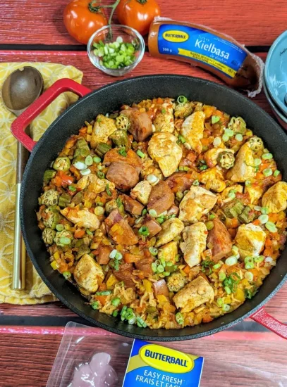 Jambalaya à la dinde par : Chef Shahir Massoud