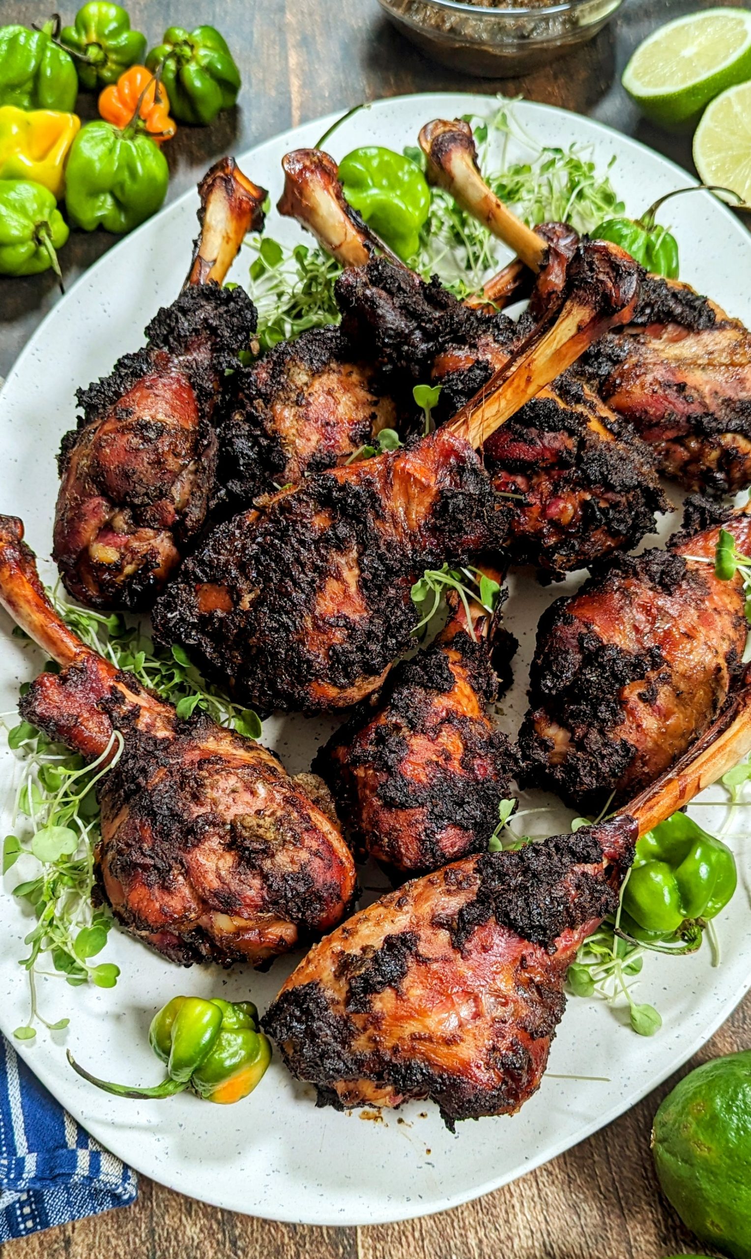 Slow-cooked Jerk Turkey Drums By: Chef Shahir Massoud - Butterball