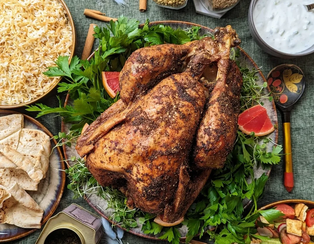 Middle Eastern Spiced Turkey