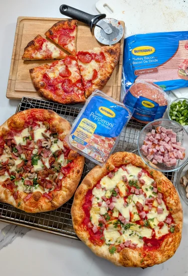 Ultimate Butterball Pizza Trio